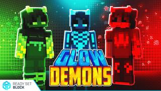 Thumbnail of the Minecraft Bedrock Marketplace product Glow Demons created by Ready, Set, Block!.
