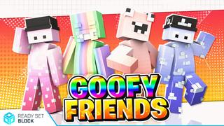 Thumbnail of the Minecraft Bedrock Marketplace product Goofy Friends created by Ready, Set, Block!.