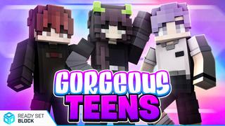 Thumbnail of the Minecraft Bedrock Marketplace product Gorgeous Teens created by Ready, Set, Block!.