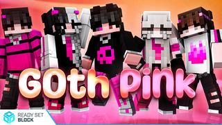 Thumbnail of the Minecraft Bedrock Marketplace product Goth Pink created by Ready, Set, Block!.