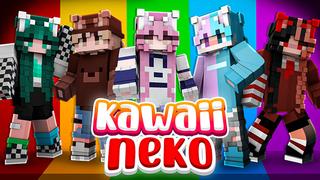 Thumbnail of the Minecraft Bedrock Marketplace product Kawaii Neko created by Ready, Set, Block!.