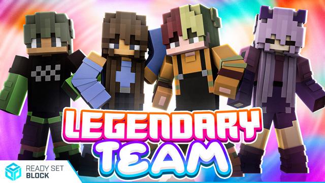 Thumbnail of the Minecraft Bedrock Marketplace product Legendary Team created by Ready, Set, Block!.