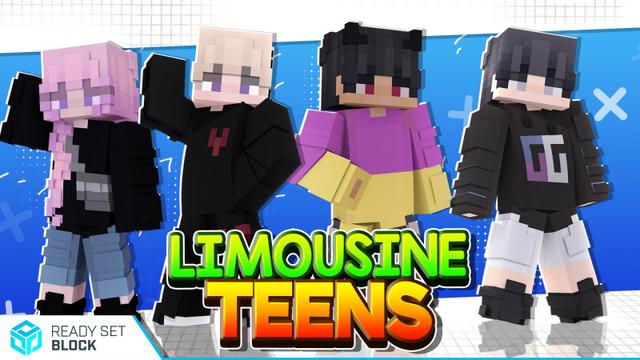 Thumbnail of the Minecraft Bedrock Marketplace product Limousine Teens created by Ready, Set, Block!.