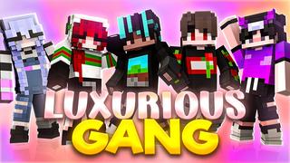 Thumbnail of the Minecraft Bedrock Marketplace product Luxurious Gang created by Ready, Set, Block!.
