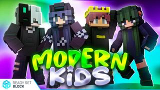 Thumbnail of the Minecraft Bedrock Marketplace product Modern Kids created by Ready, Set, Block!.