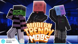 Thumbnail of the Minecraft Bedrock Marketplace product Modern Trendy Mobs created by Ready, Set, Block!.