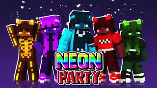 Thumbnail of the Minecraft Bedrock Marketplace product Neon Party created by Ready, Set, Block!.