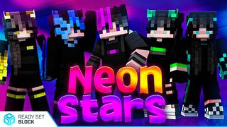 Thumbnail of the Minecraft Bedrock Marketplace product Neon Stars created by Ready, Set, Block!.