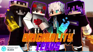 Thumbnail of the Minecraft Bedrock Marketplace product Originality Teens created by Ready, Set, Block!.