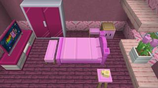 Screenshot of the Minecraft Bedrock Marketplace product Pink Expansion created by Ready, Set, Block!.