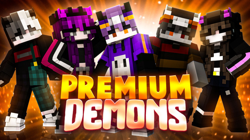Thumbnail of the Minecraft Bedrock Marketplace product Premium Demons created by Ready, Set, Block!.