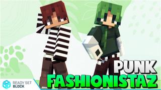 Thumbnail of the Minecraft Bedrock Marketplace product Punk Fashionistas created by Ready, Set, Block!.