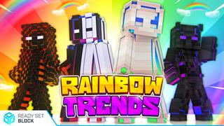 Thumbnail of the Minecraft Bedrock Marketplace product Rainbow Trends created by Ready, Set, Block!.