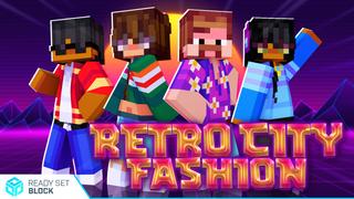 Thumbnail of the Minecraft Bedrock Marketplace product Retro City Fashion created by Ready, Set, Block!.
