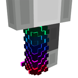 Thumbnail of the Minecraft Bedrock Marketplace product RGB Wave Legs created by Ready, Set, Block!.