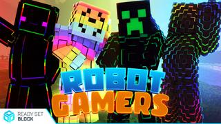 Thumbnail of the Minecraft Bedrock Marketplace product Robot Gamers created by Ready, Set, Block!.