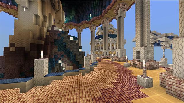 Screenshot of the Minecraft Bedrock Marketplace product Rustic Textures created by Ready, Set, Block!.