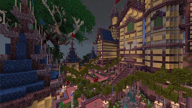Screenshot of the Minecraft Bedrock Marketplace product Rustic Textures created by Ready, Set, Block!.