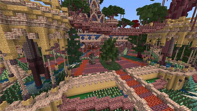Screenshot of the Minecraft Bedrock Marketplace product Rustic Textures created by Ready, Set, Block!.
