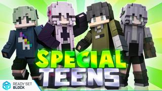 Thumbnail of the Minecraft Bedrock Marketplace product Special Teens created by Ready, Set, Block!.