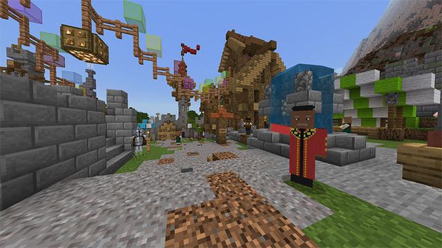 Screenshot of the Minecraft Bedrock Marketplace product The Lost Hero: Episode One created by Ready, Set, Block!.