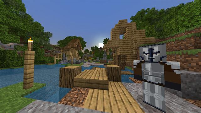 Screenshot of the Minecraft Bedrock Marketplace product The Lost Hero: Episode One created by Ready, Set, Block!.