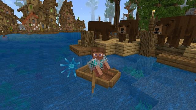 Screenshot of the Minecraft Bedrock Marketplace product The Lost Hero: Episode Two created by Ready, Set, Block!.