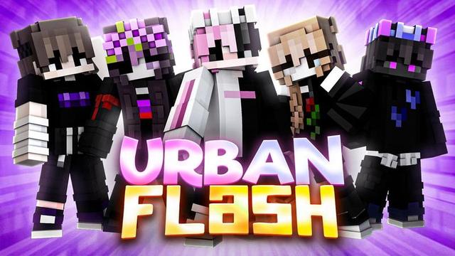 Thumbnail of the Minecraft Bedrock Marketplace product Urban Flash created by Ready, Set, Block!.