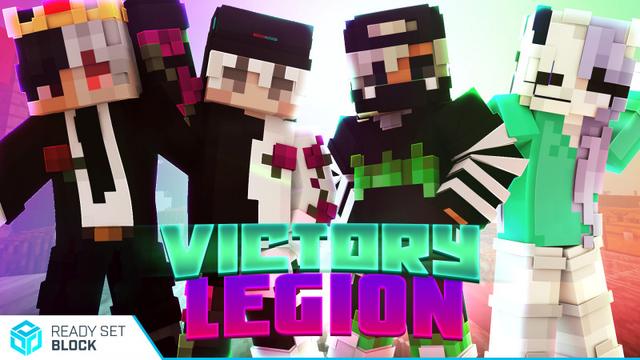 Thumbnail of the Minecraft Bedrock Marketplace product Victory Legion created by Ready, Set, Block!.