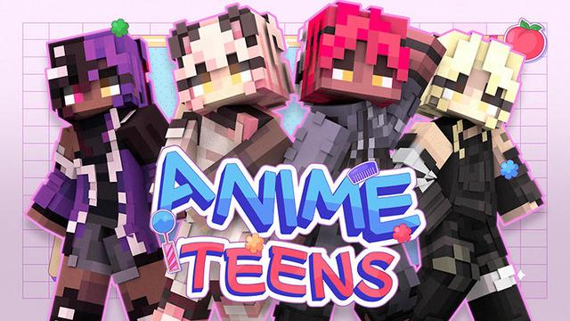 Thumbnail of the Minecraft Bedrock Marketplace product Anime Teens created by Red Eagle Studios.
