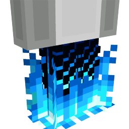 Thumbnail of the Minecraft Bedrock Marketplace product Blue Fire Code Legs created by Red Eagle Studios.