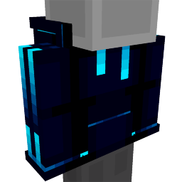 Thumbnail of the Minecraft Bedrock Marketplace product Blue Hacker Hoodie created by Red Eagle Studios.