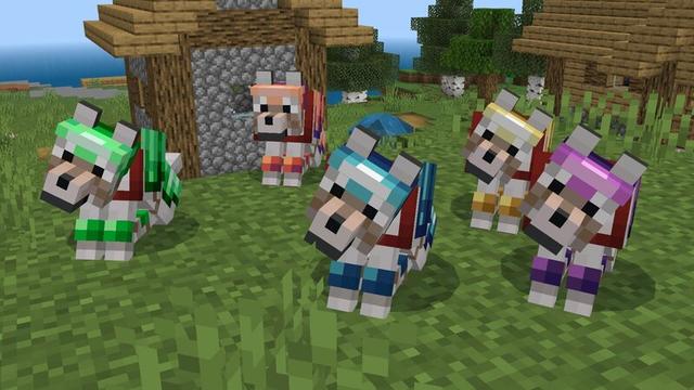 Screenshot of the Minecraft Bedrock Marketplace product COMBINE ORES: Weapons + Tools Add-On created by Red Eagle Studios.
