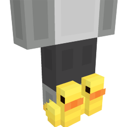 Thumbnail of the Minecraft Bedrock Marketplace product Duck Sandals created by Red Eagle Studios.