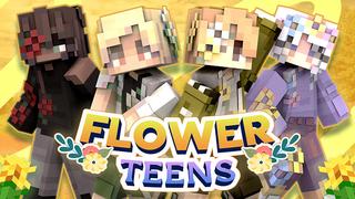 Thumbnail of the Minecraft Bedrock Marketplace product Flower Teens created by Red Eagle Studios.