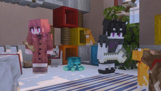 Screenshot of the Minecraft Bedrock Marketplace product Furniture created by Red Eagle Studios.