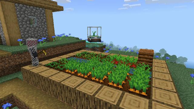 Screenshot of the Minecraft Bedrock Marketplace product Gadgets Add-On created by Red Eagle Studios.