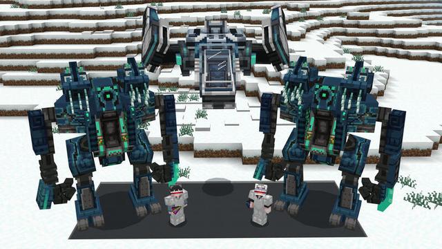 Screenshot of the Minecraft Bedrock Marketplace product Gadgets Add-On created by Red Eagle Studios.