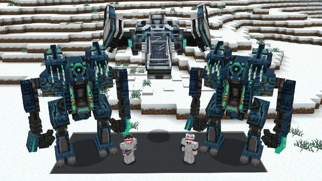 Screenshot of the Minecraft Bedrock Marketplace product Gadgets Add-On created by Red Eagle Studios.