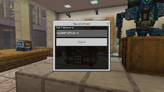 Screenshot of the Minecraft Bedrock Marketplace product Gadgets Add-On created by Red Eagle Studios.