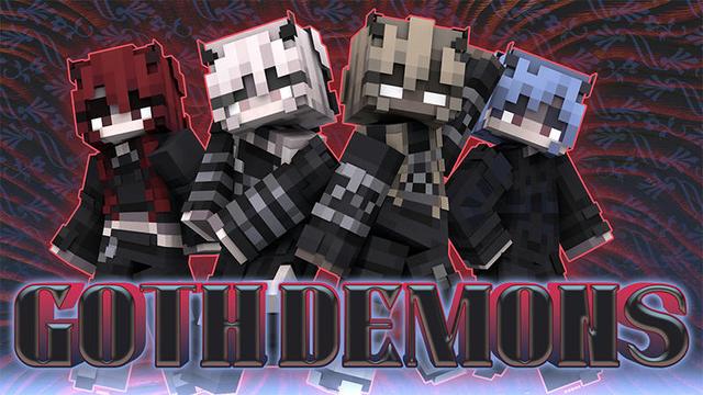 Thumbnail of the Minecraft Bedrock Marketplace product Goth Demons created by Red Eagle Studios.