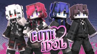 Thumbnail of the Minecraft Bedrock Marketplace product Goth Idol created by Red Eagle Studios.