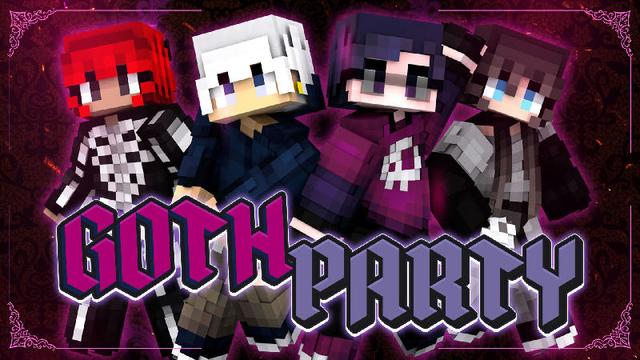 Thumbnail of the Minecraft Bedrock Marketplace product Goth Party created by Red Eagle Studios.