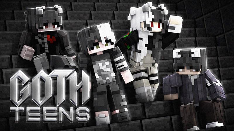 Goth Teens by Red Eagle Studios | CHUNK - Minecraft Bedrock Marketplace ...