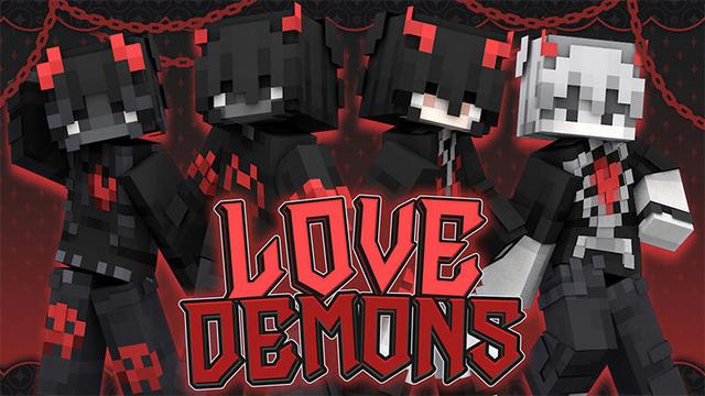 Thumbnail of the Minecraft Bedrock Marketplace product Love Demons created by Red Eagle Studios.