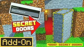 Thumbnail of the Minecraft Bedrock Marketplace product Geheime Türen created by Red Eagle Studios.