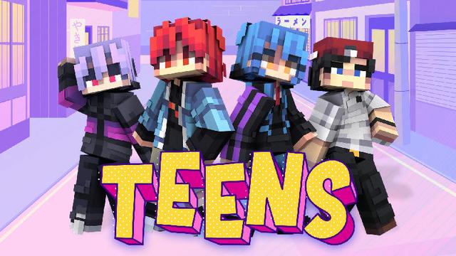 Thumbnail of the Minecraft Bedrock Marketplace product Teens created by Red Eagle Studios.