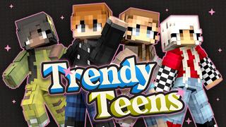 Thumbnail of the Minecraft Bedrock Marketplace product Trendy Teens created by Red Eagle Studios.