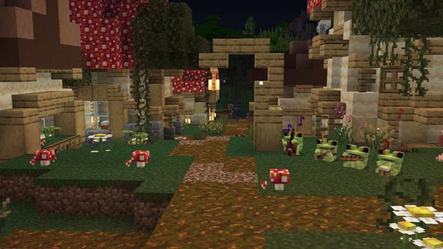 Screenshot of the Minecraft Bedrock Marketplace product Ribbits created by Refresh Studios.