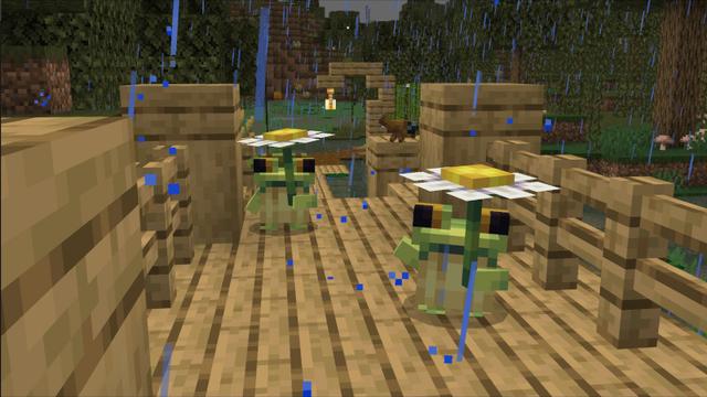 Screenshot of the Minecraft Bedrock Marketplace product Ribbits created by Refresh Studios.